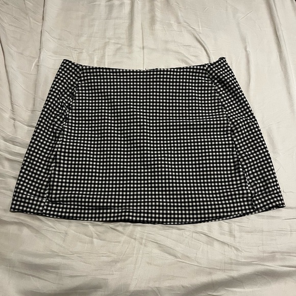 Urban Outfitters Dresses & Skirts - Black and White Checkered Mini Skirt